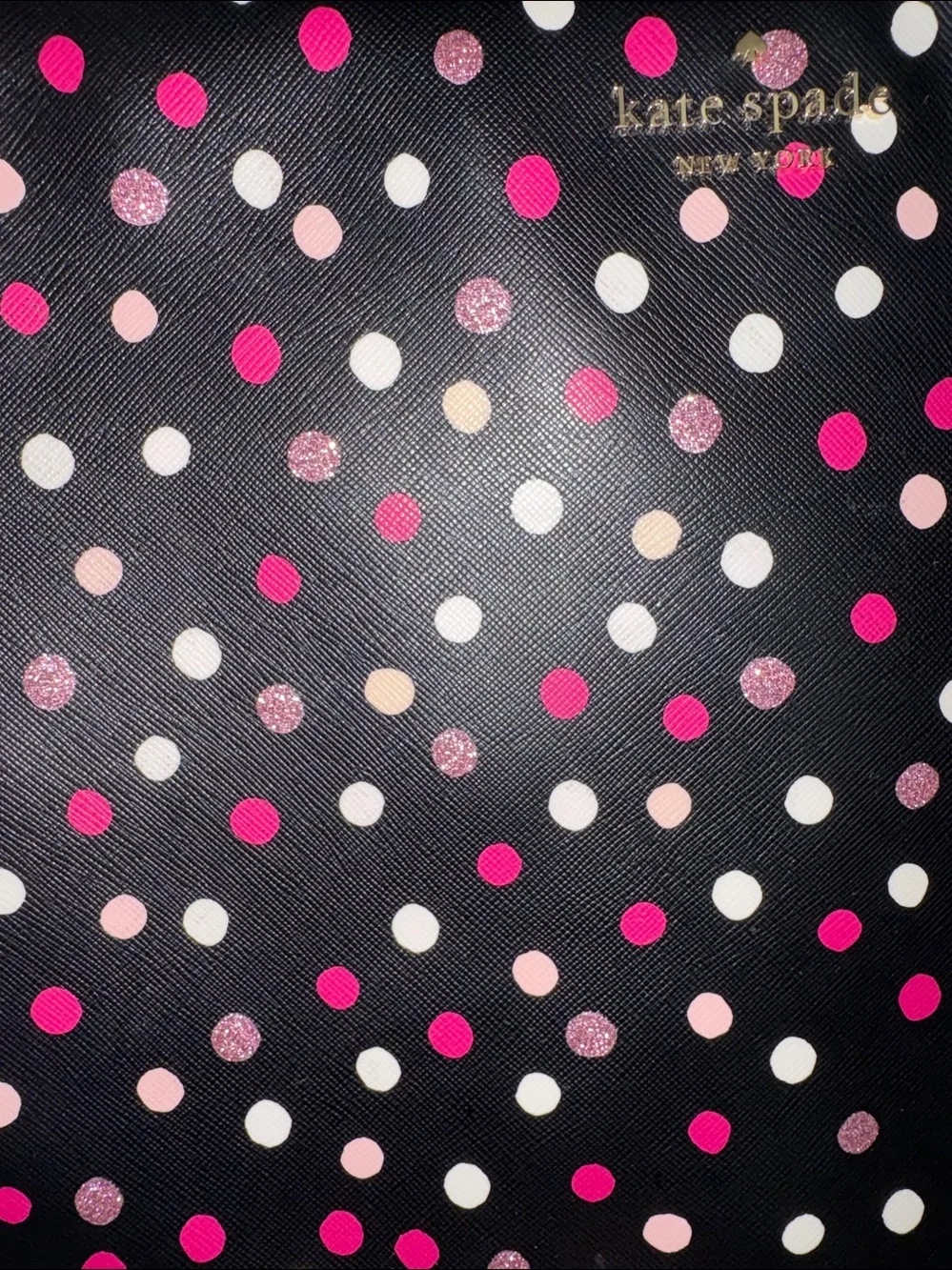 Kate Spade Staci Leather Glimmer Dot 15